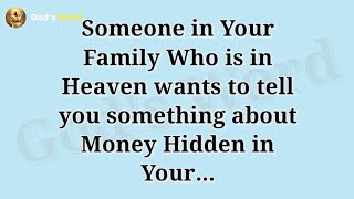 👼💰 Someone in your family from heaven has a message about money hidden in your... 😱🔍 Angels messages