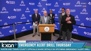 Emergency Alert Drill Thursday: Austin & Travis County Prepare Residents