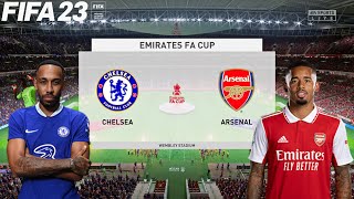 FIFA 23 | Chelsea vs Arsenal - Emirates FA Cup - PS5 Gameplay