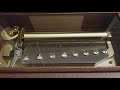 pachelbel canon in d 72 note sankyo orpheus music box