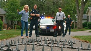 HOA Karen Installs Spike Strips on My Driveway—Didn’t Know She’d End Up in Handcuffs