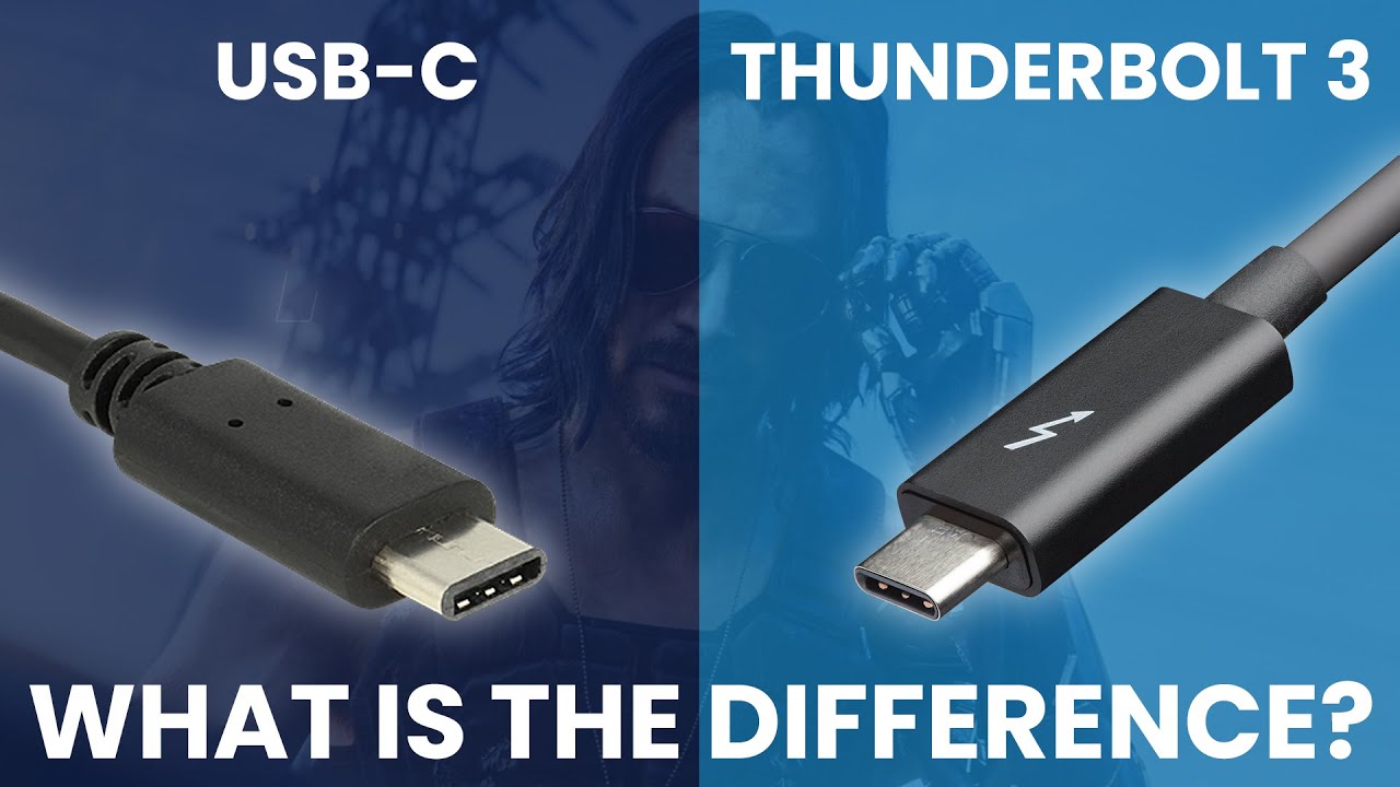 What Is The Difference Between Usb C And Thunderbolt 3 | Images And ...