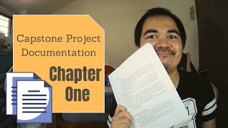 Capstone Project Documentation - Chapter One