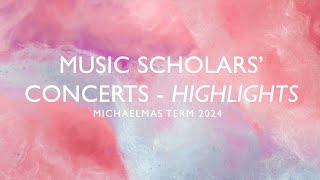 Scholars' Concerts 10th October 2024 - Highlights