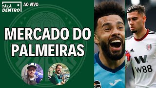 PALMEIRAS BUSCA CLAUDINHO E ANDREAS NO MERCADO - LEILA CONFIRMA MAIS TRÊS REFORÇOS