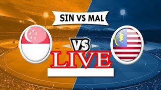 Live: Singapore vs malaysia Cricket CWC Challenge League Group A sin vs mal match today score