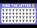 Can You Find The Odd Letter In 10 Seconds?【Easy, Medium, Hard Levels】| Quiz Kingdom