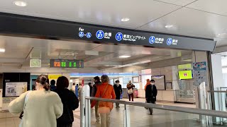 【乗換案内】JR新橋駅から ゆりかもめ 新橋駅◆最短ルート◆東京ビッグサイト方面