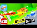 Shape Shifting 🚲🚘🚁 Max Levels Gameplay Android,iOS Lv UQ16JK