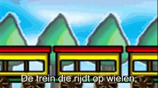 de trein die rijdt op wielen.wmv