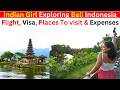 Indian Girl Exploring Only Hindu Island of Indonesia 🇮🇩 || Bali Flight, Visa, Places  & Budget