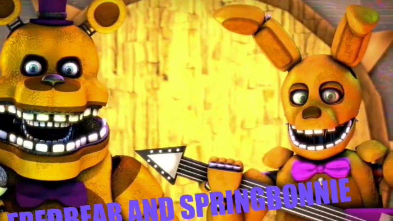 Fredbear And Springbonnie Sings Join Us For A Bite Youtube