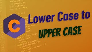 Convert Lower Case into Upper Case String using STRUPR() | C Program