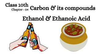 Important organic compounds for CBSE class 10 exam preparation | Carbon & its compounds | Class 10th