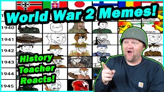 History Teacher Reacts to World War 2 Memes! | Drew Durnil