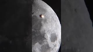 Meteorite hit the moon #shortvideo #youtubeshort #ytshort #status