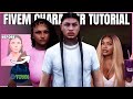 GTA RP Character Creation | Male & Female FiveM Makeover in D-Town