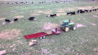 Fodder Flaker Feeder 24ft Pull-Behind