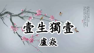 壹生獨壹 - 盧焱 - 壹城煙雨壹樓臺 壹花只為壹樹開【2019抖音熱門歌曲】