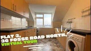 Flat 3, 36 Fosse Road North Virtual Tour!