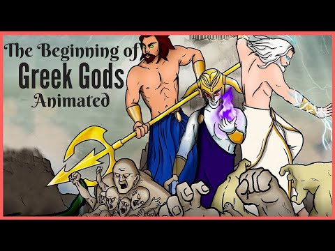 What was the first Greek mythology story?