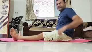 ગોઠણ ના દર્દ માટેનું આસન | #kneepain #yoga #aasan