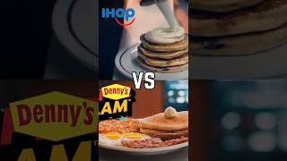What would YOU choose? IHOP vs Denny’s?! #shorts