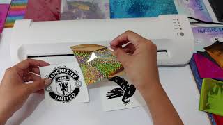 CÓMO HACER HERMOSOS DISEÑOS CON TERMOLAMINADORA A3 DESIGN PRO Y MAGIC FOIL