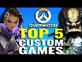 TOP 5 Custom Games YOU NEED TO SEE! [Overwatch]