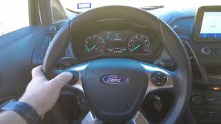 How to Reset Oil Life on Ford Transit Connect (2019 & Newer Models)