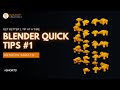 Blender Quick Tips No.1 | Blender Array Circles & Curves