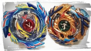 ゴッドヴァルキリー VS ドレインファブニル　ベイブレードバースト