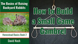 How to Build a Small Game Gambrel | Easy PVC Build | Perfect for Rabbits and Squirrels