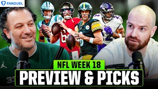 NFL Week 18 Preview & Picks