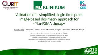 Validation of a simplified single time point image based dosimetry approach for 177Lu PSMA therapy