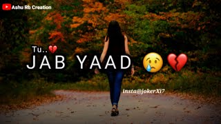Female Version Sad + Love Song Whatsapp Status Video | Love Breakup -VerySad Female Version WhatsApp