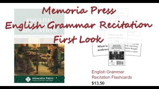 Memoria Press English Grammar Recitation - Homeschool Curriculum