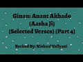 Anant Akhado (Aasha Ji) (Parts 451, 452, 453) - Mishaal Vallyani