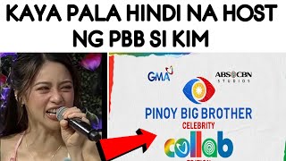 KAYA PALA HINDI MAGIGING HOST NG PINOY BIG BROTHER SI KIM CHIU 🥹😱