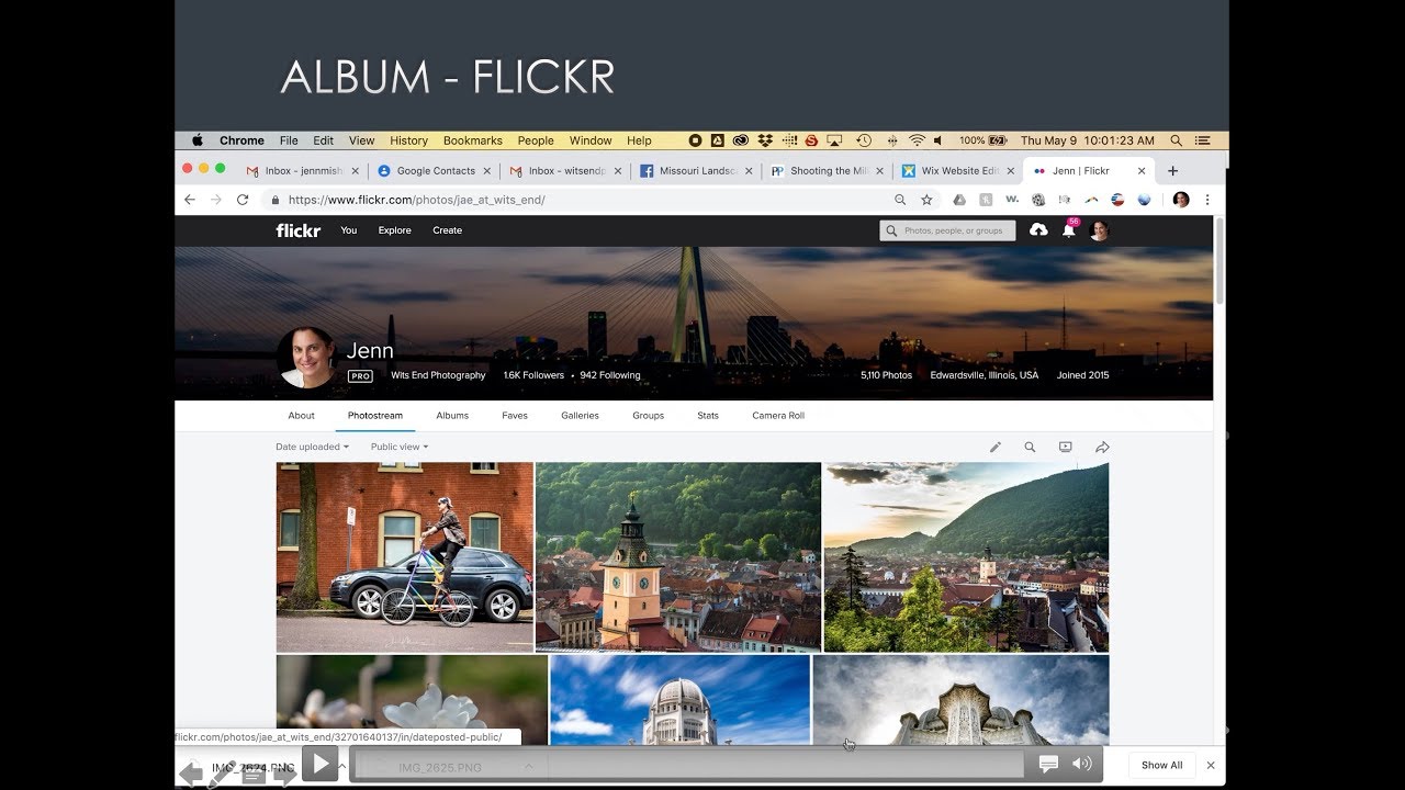 How To Create Flickr Album Youtube