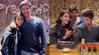 Samantha Celebrates Vijay Deverakonda Birthday at At VD11 Movie Sets | VD 11 First Look | Samantha