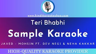Teri Bhabhi Karaoke With Lyrics | HD Karaoke Sample