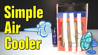 How To Make Powerful Air Cooler At Home  | Easy Experiment – DIY Amazing Life Hacks