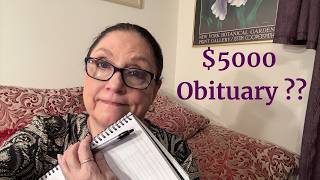 Obituaries Cost HOW much?! Here's What I Did
