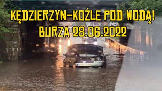 ZALANY KĘDZIERZYN KOŹLE PO BURZY 28.06.2022