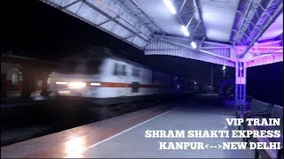 High Priority VIP Train | Howrah WAP-7 Shram Shakti Express at 110kmph!!