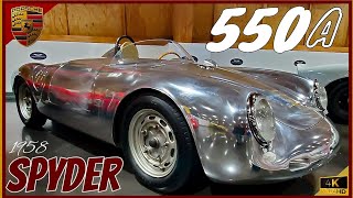 1958 Porsche 550 A Spyder | 4K 60F