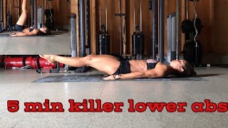 Lower ab workout/ the best lower ab routine/ Intense abs workout / Ejercicios para vientre bajo