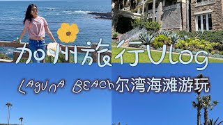 加州旅行Vlog｜尔湾沙滩一日游