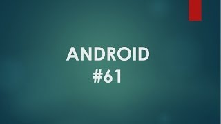 android tutorial for beginners 61 insert data into sqlite database